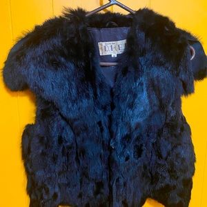 Super soft, faux fur vest,